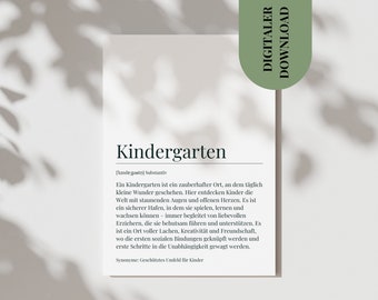 Postkarte Kindergarten Abschiedsgeschenk ErzieherInnen Dankeschön Karte Dekoration Kindergarten Sommerfest Karte Weihnachtsgeschenk Erzieher