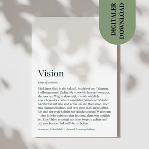 Karta definicji Wizja Pocztówka Życzenia i marzenia Manifestacja Pomysł Tablica wizualizacyjna Szablon Samorozwój Rozwój osobisty PDF