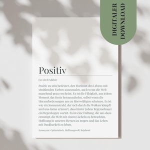 Cartão postal Definição positiva Atitude positiva Pensamento positivo Profecia autorrealizável