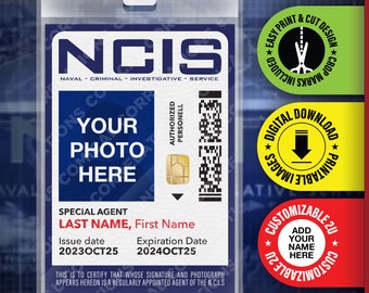 Abigail Sciuto NCIS Novelty ID Badge Prop Costume - Etsy