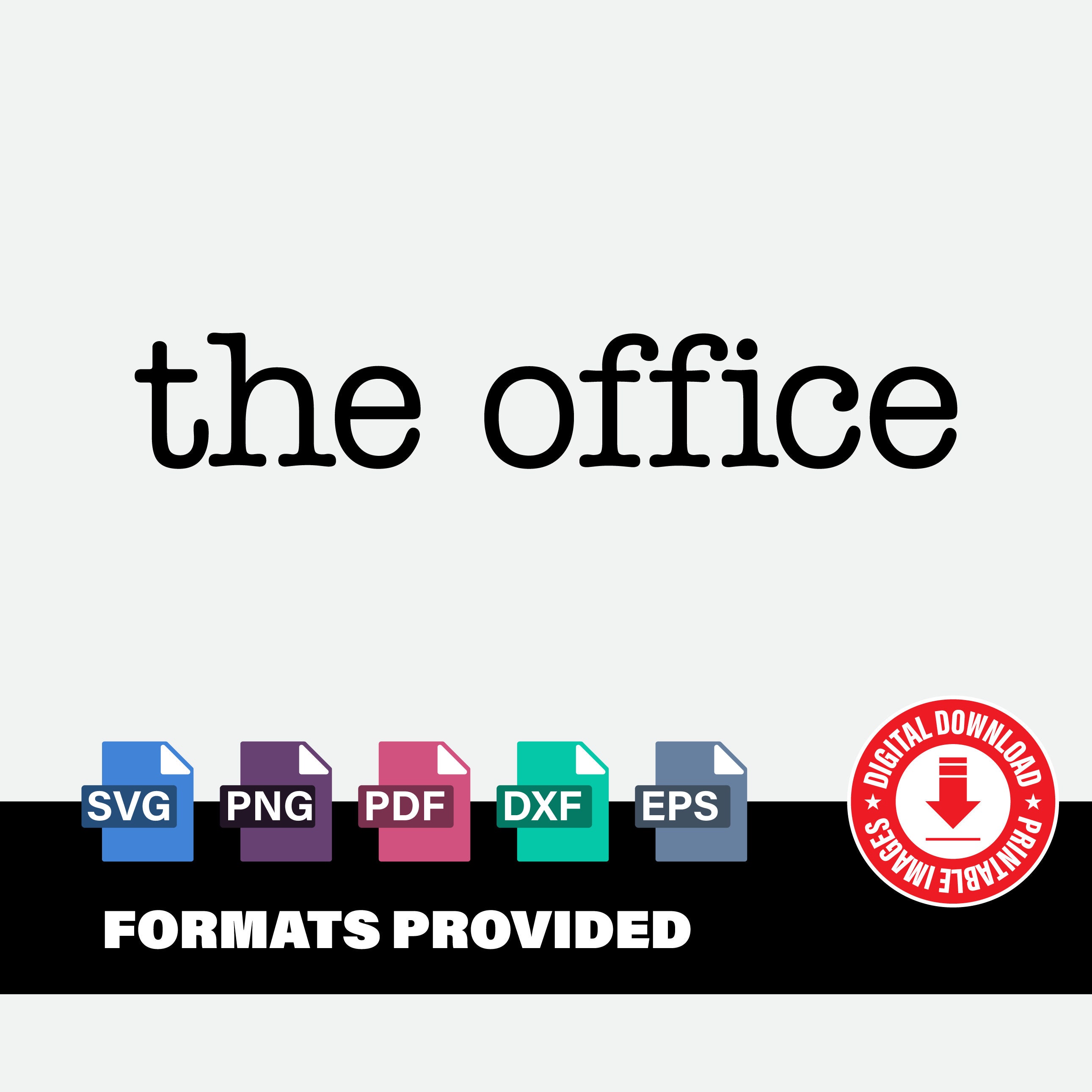 INSTANT DOWNLOAD Dunder Mifflin Logo Svg Jpeg Dxf and Png 