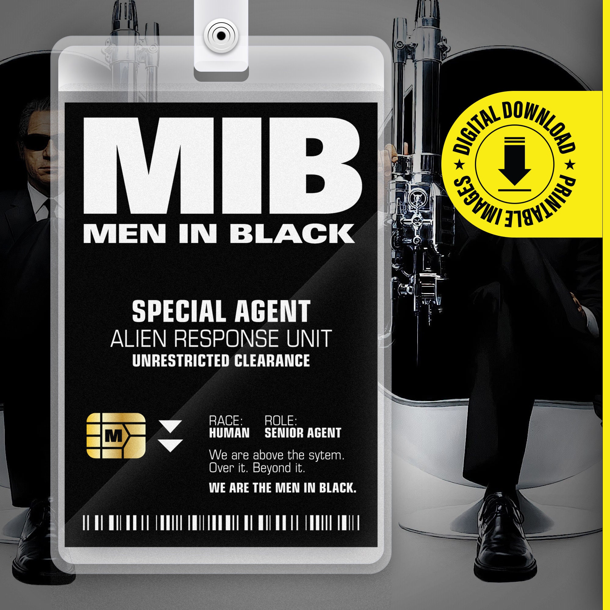 Men In Black Costume Accessories