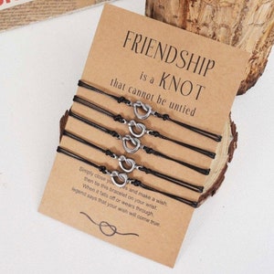 Friendship Bracelets for 2 3 4 5 6 7 Friendship Bracelet Gift Birthday Sister Gift from Sister Gift Christmas Bridesmaid Bracelet Gift