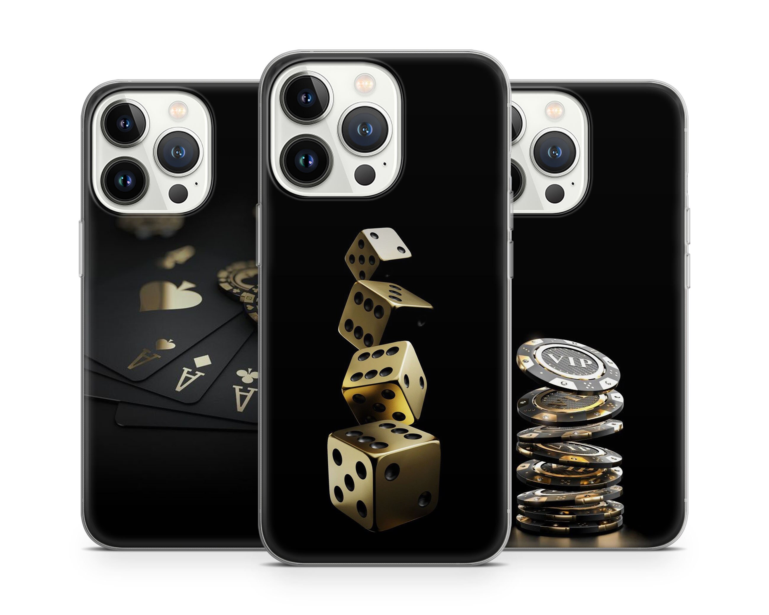  iPhone 13 I'd Rather Be At The Casino Funny Game Poker Player  Gift Case : Cell Phones & Accessories