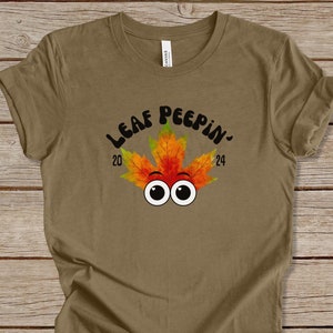 Leaf Peeping Shirt, Fall Foliage Shirt, New England T-shirt, Northeast Vacation Shirt, Fall Vacation Shirt, Maple Leaf Shirt, Fall Festival