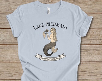 See Meerjungfrau Shirt, Vintage Meerjungfrau T-Shirt, Mermaid Vibes T-Shirt, Geschenk für See Liebhaber, See Meerjungfrau T-Shirt, Wasser Liebhaber Shirt, See Liebhaber T-Shirt