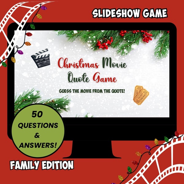 Movie Trivia Game Printable - Etsy