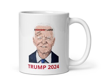 Funny Trump Biden 2024 Mug