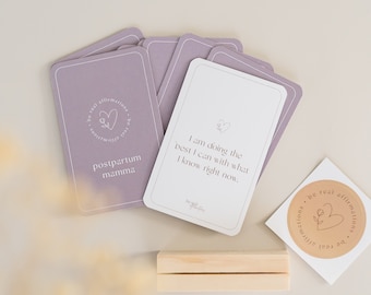 Postpartum mamma cards