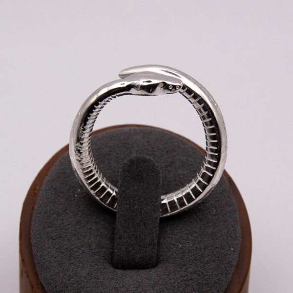 Sterling Silver Python Ring
