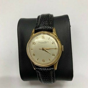IWC Schaffhausen 18kt Yellow Gold Vintage Watch