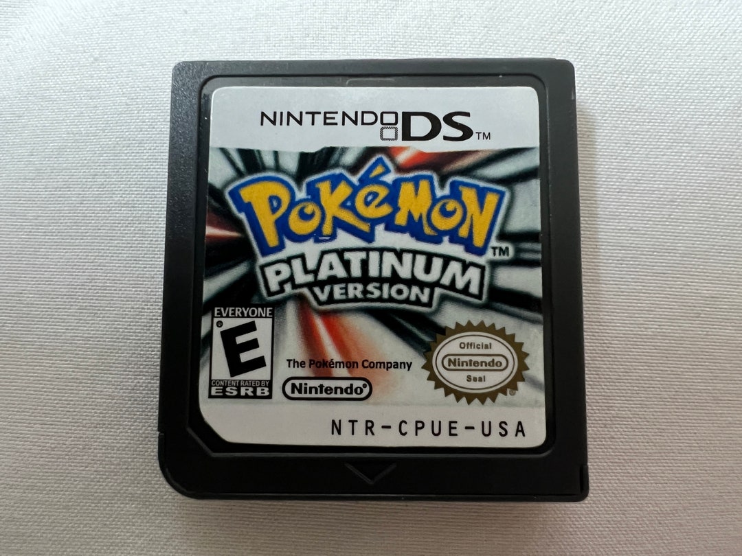 Dsソフト　ポケモン　プラチナ　北米版　英語バージョン　未使用　新品 Dsソフト ポケモン プラチナ 北米版 英語バージョン platinum