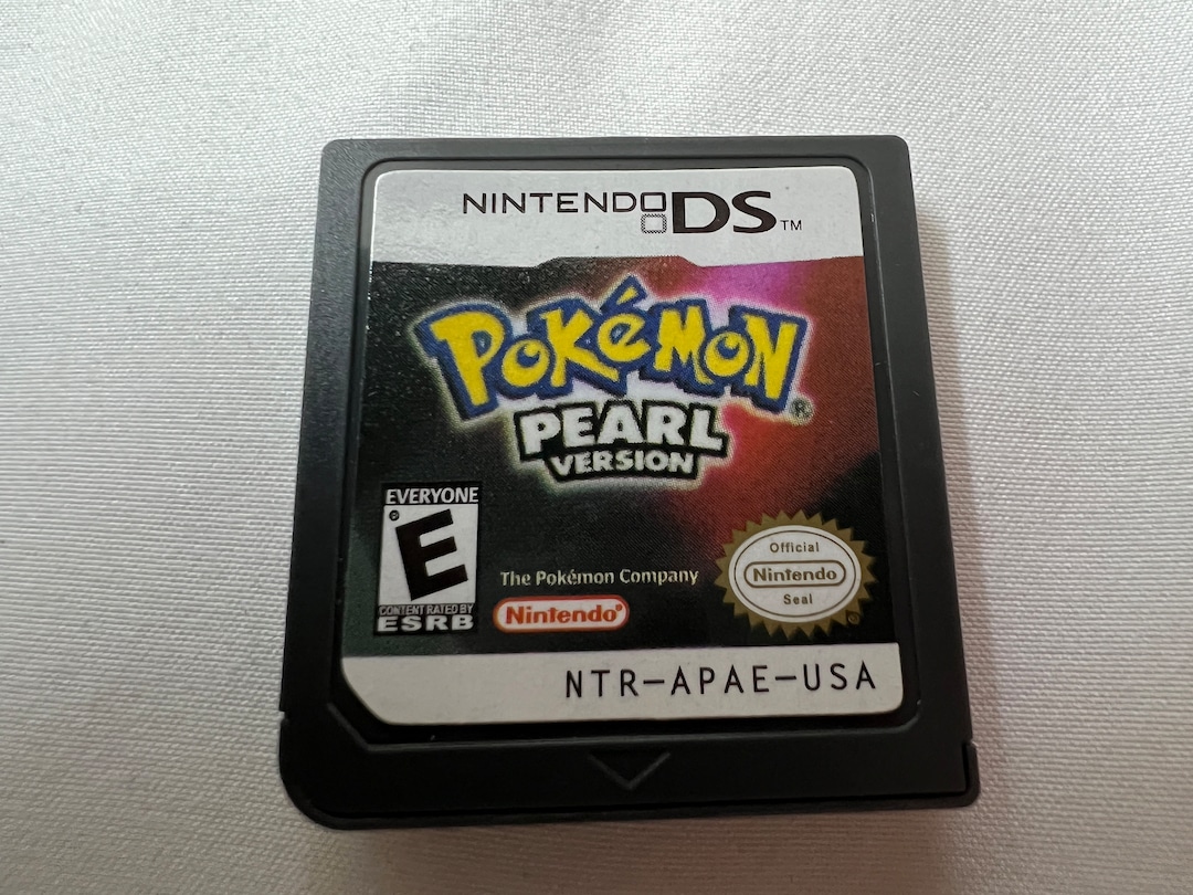 Pokemon Pearl Version nintendo DS Cart Only FREE USPS First Class pokemon-pearl-version-nintendo-ds-cart-only-free-usps-first-class