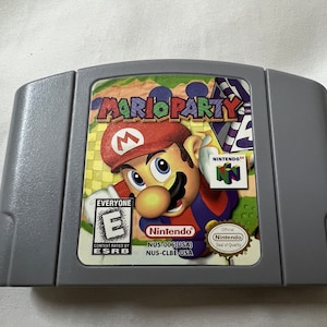 Vintage Mario Party 2 Nintendo 64 Tested Works Very Clean