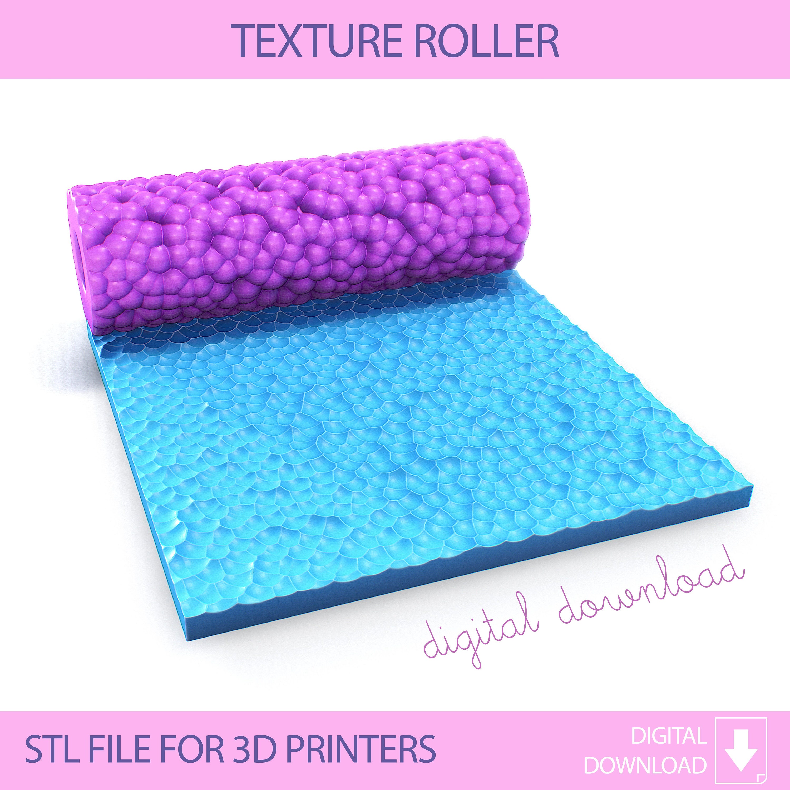 Linen fabric Texture Roller for polymer clay, Hand Roller, Clay Texture  Tool