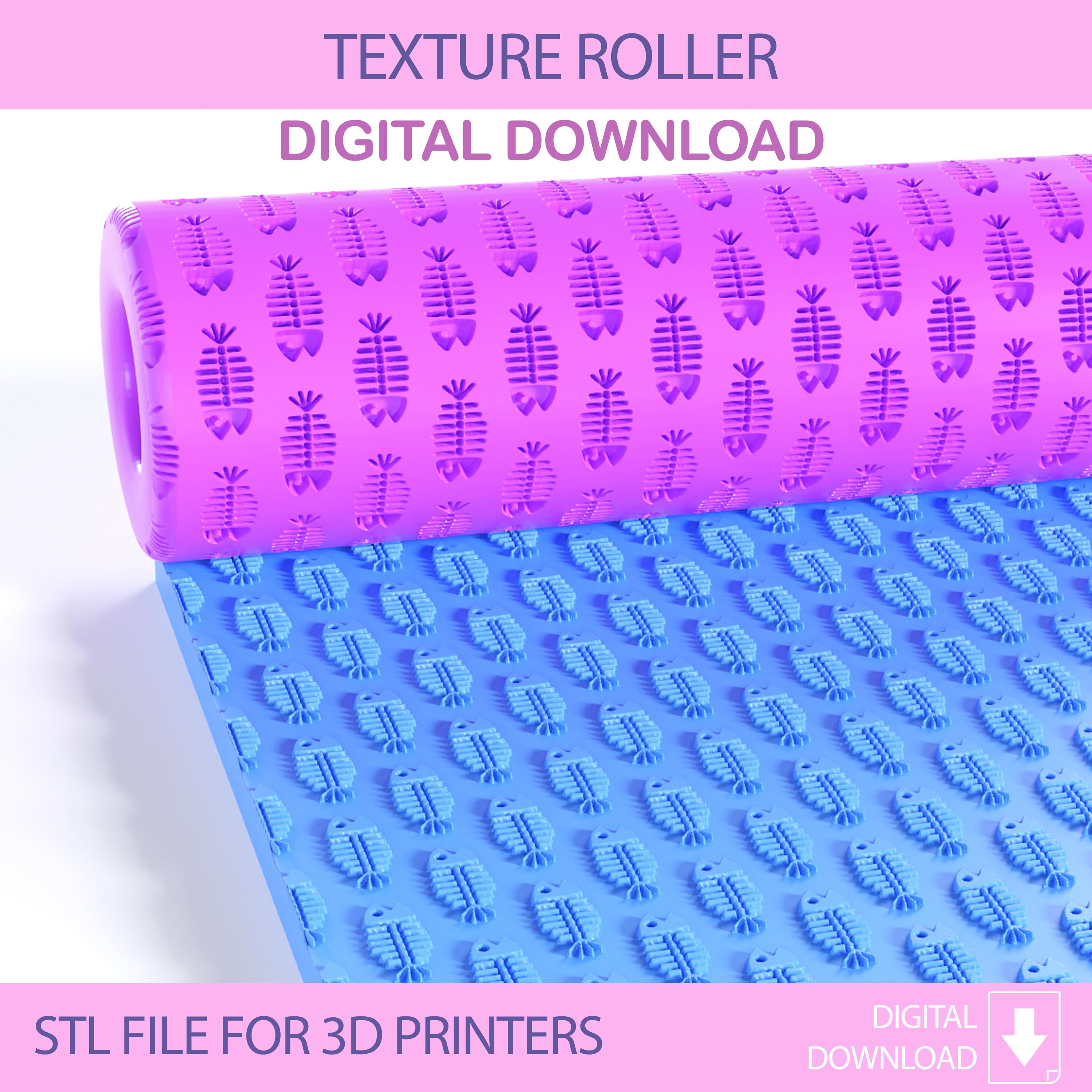 Leafy Texture Roller 
