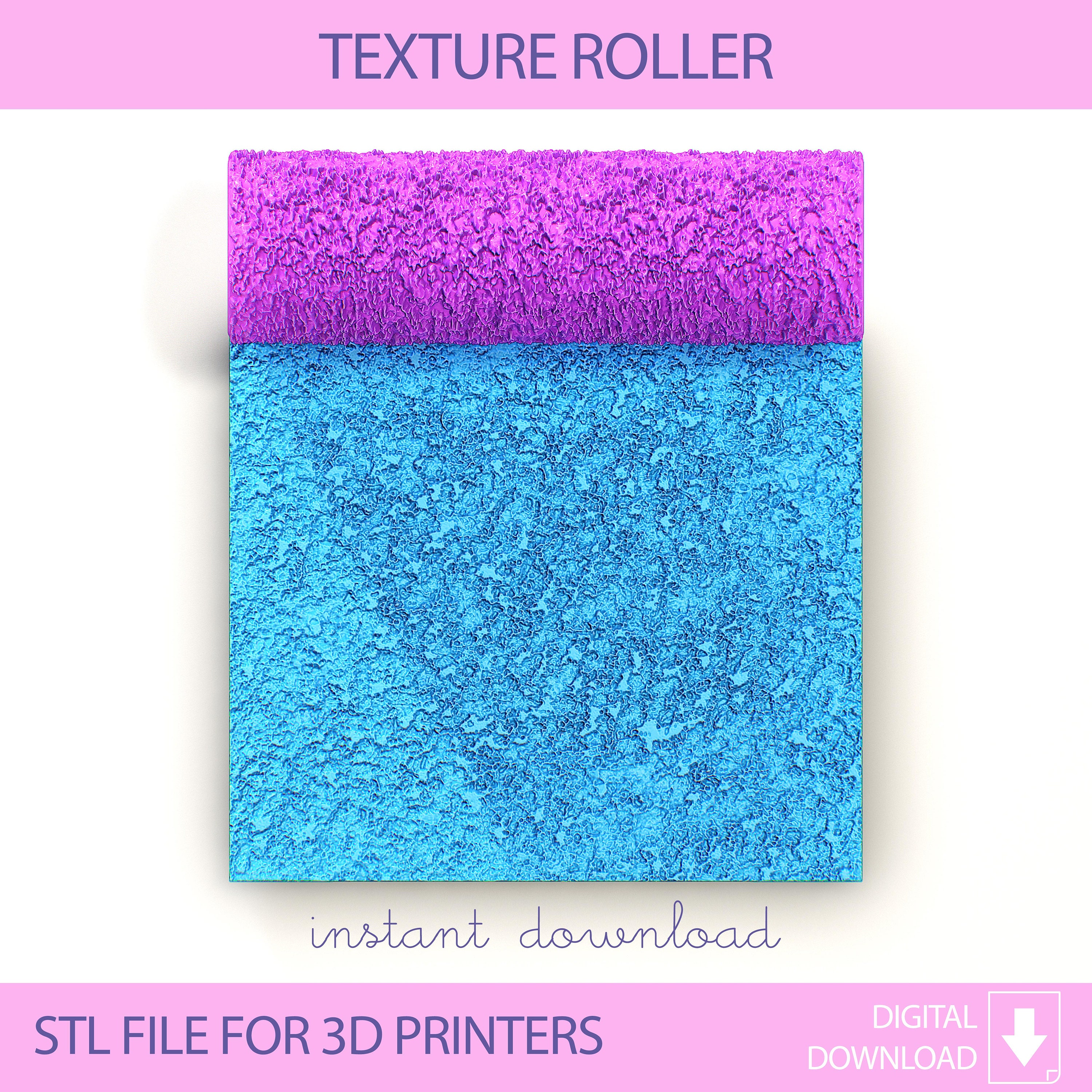 Texture Roller - Sandpaper Texture – Clay Craze Studio