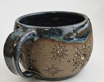 Taza de cerámica hecha a mano (invernal - PP21)