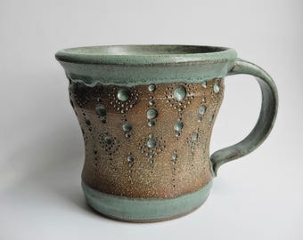 Taza de cerámica hecha a mano (Stony - QQ3)