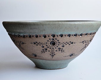 Cuenco decorativo hecho a mano (Stoney - OO42)