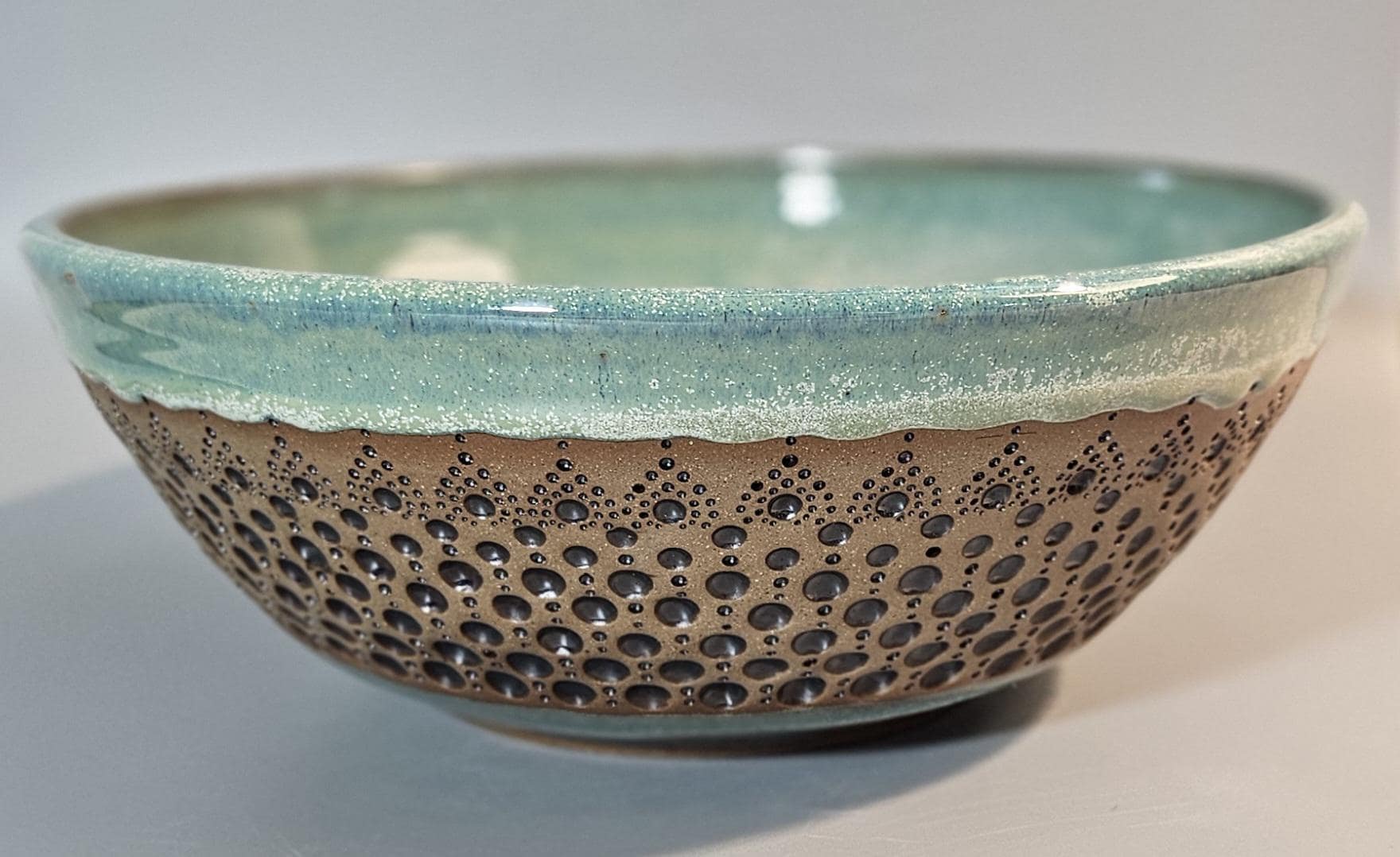 Hand-Made Decorative Bowl (Bluing Green - II1)