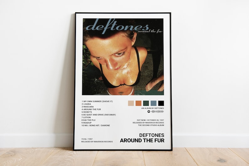 Deftones Posters / Around the Fur Poster Album Cover Poster Etsy