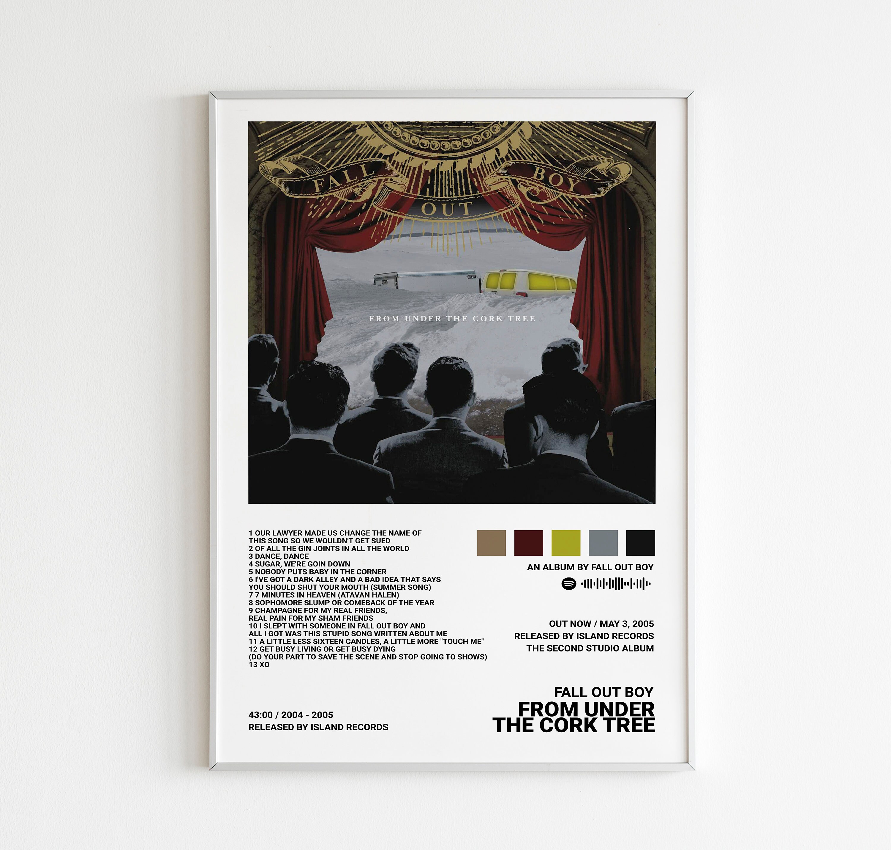 Under The Cork Tree Tracklist