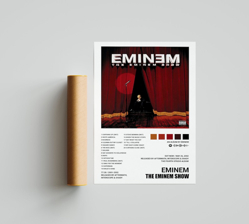 Eminem Posters / the Eminem Show Poster Album Cover Poster Etsy Australia