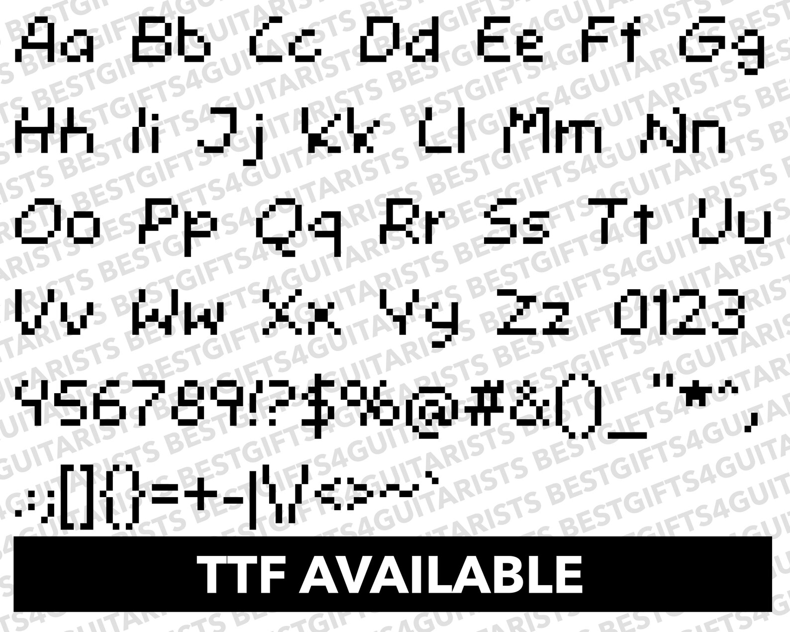 Pixel Elf Font SVG, Pixel Font for Cricut, Pixel Font SVG, PNG, Jpg ...
