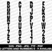 Distressed Ripped Font SVG, Distressed Font for Cricut, Distressed Font ...