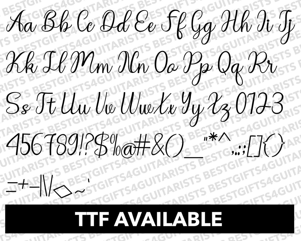 Script Font SVG, Script 3 Font for Cricut, Script Font SVG, PNG, Jpg ...