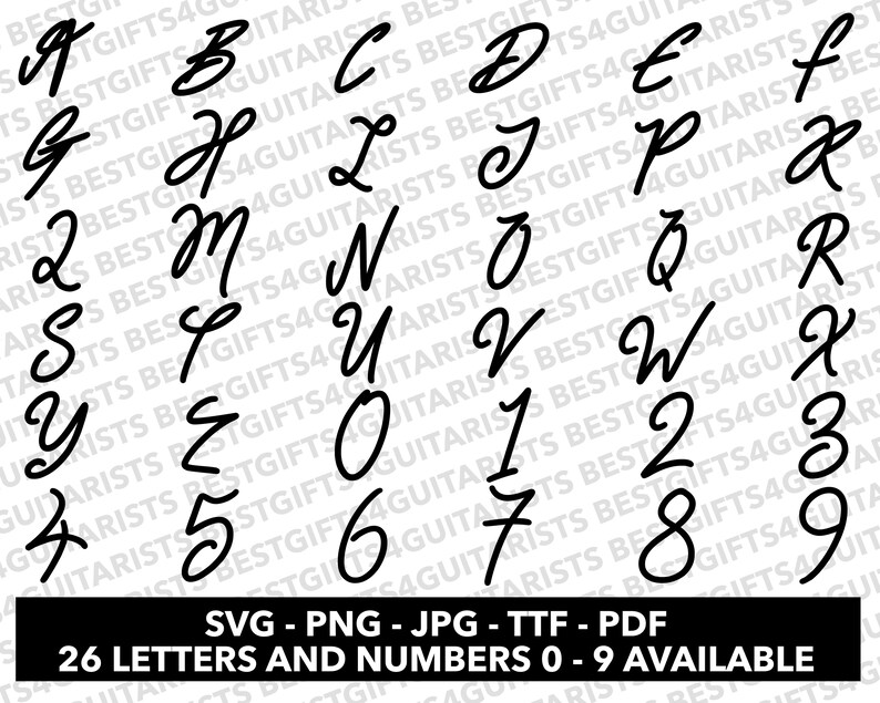 Quick Single Line Font SVG, Line Letters, Line Numbers, Calligraphy ...