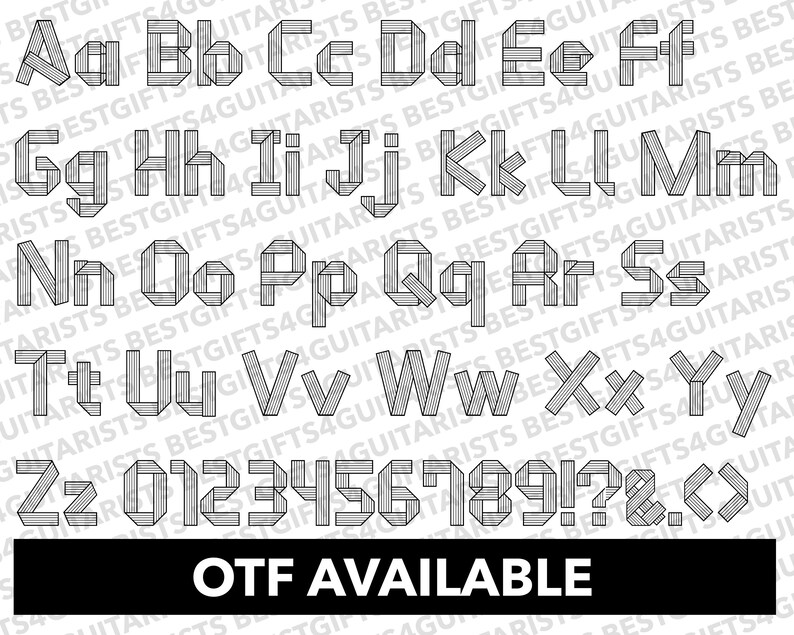 Line Font SVG, Line Font for Cricut, Line Font SVG, PNG, Jpg, Otf, Pdf ...