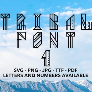 Tribal Font SVG, Tribal Font For Cricut, Tribal Font SVG, PNG, jpg, ttf, pdf Polynesian Font, Samoan Font, Tribal Font 4, Tribe Font, Tribal