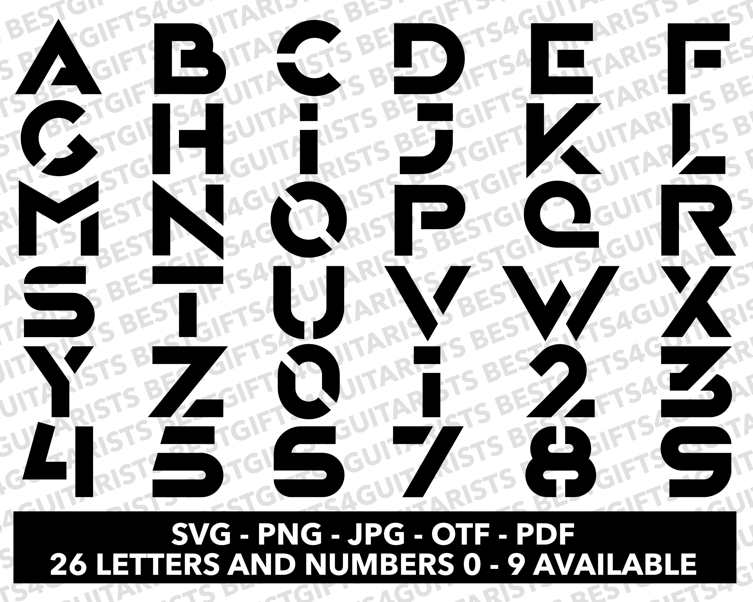 Sci-fi Font SVG, Sci-fi Font TTF, Alien Letters Svg, Png, Jpg, Otf, Pdf ...