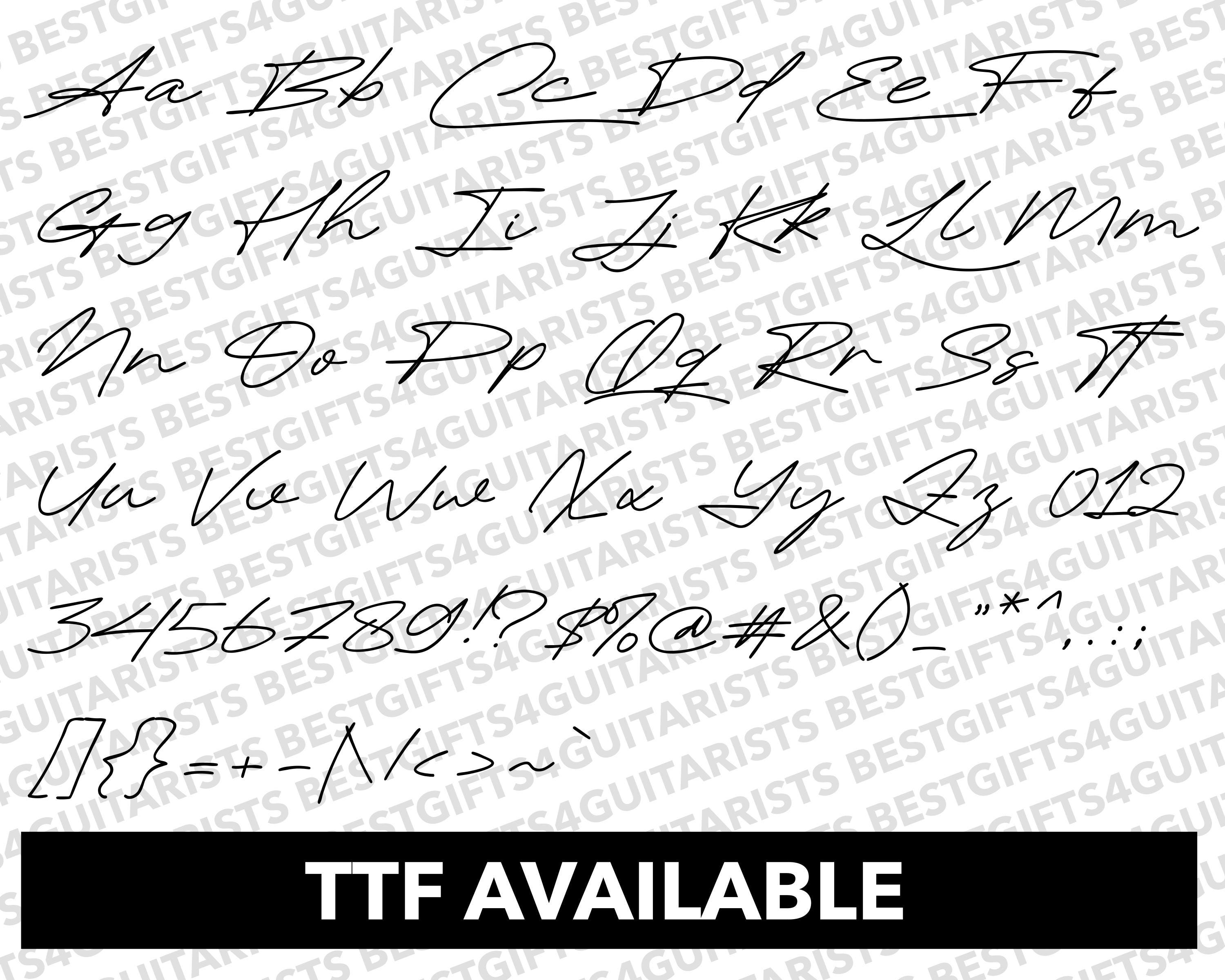 Freehand font handwritten font ttf otf eps png dxf pdf svg for cricut ...