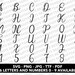 Script Font SVG, Script 3 Font for Cricut, Script Font SVG, PNG, Jpg ...