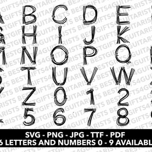 Witch Broom Font SVG, Witch Font for Canva, Broom Font SVG, PNG, Jpg ...
