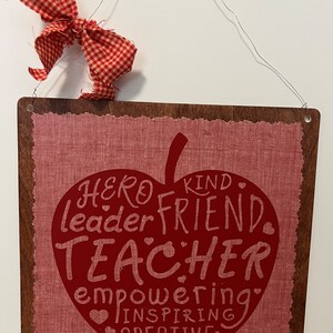 Word Collage Sign