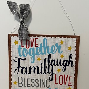 Word Collage Sign