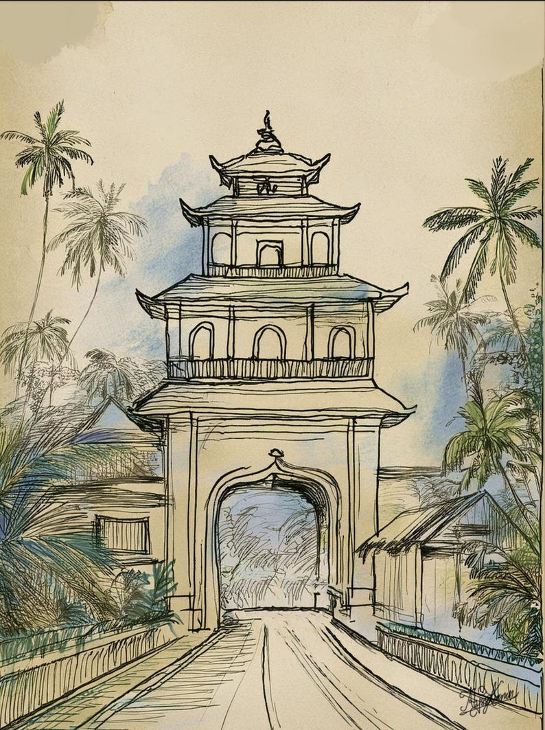 Indian Folk Art, Chennai Desi Punjabi Mughal, Royalty Indian Parchment, Digital Wall Decor