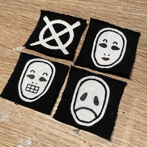 Marble Hornets Handmade Sew-on Patches