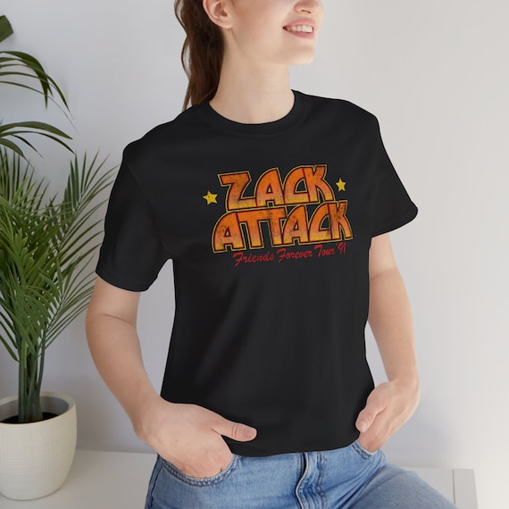 Zack Attack T-shirt, 90s Saved by the Bell Tee - Etsy