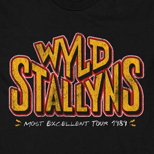 Wild Stallions T-Shirt, Bill & Ted's Excellent Adventure, Wild Stallions, Humor Tees, Fake Bands, 80's Music Tees