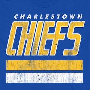 Charlestown Chiefs T-Shirt, Snapshot, Hockey, 70&#39;s Movie Tees, Paul Newman