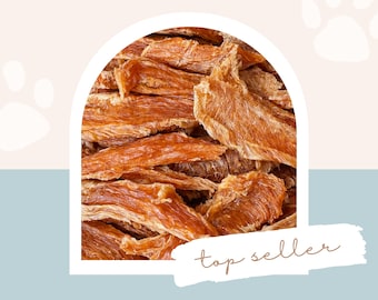 Free-Range Chicken Breast Jerky Dog Treats | Nutritious, Healthy Snacks