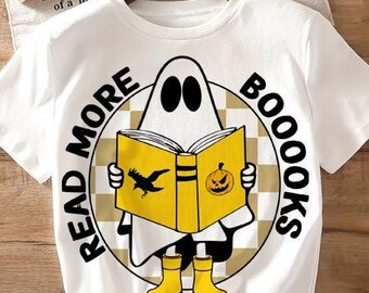 Read More booooks png , Funny fall png, book lover png, Halloween Teacher Png, Reading Png, Spooky Teacher png, Teacher png, Fall png