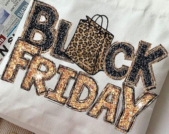 Black Friday PNG, Black Friday Crew, Shopping Bag png, Gold png, Glitter png, Black Friday Sublimation, Black Friday Y'all png, Shopping png