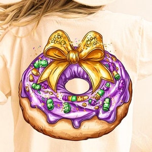King Cake coquette png, Coquette Mardi gras png, Mardi Gras png, Let the good times roll png, Fleur De Lis Png, King Cake png, Sublimation