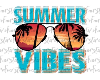 Summer Vibes PNG, Retro summer png, Sunglasses summer png, Summer PNG, Vintage Shirt design, summer sunglasses png, Love summer png